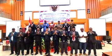 DPRK dan Pemkab Yalimo Sepakati Raperda Pertanggungjawaban APBD 2025, Fokus Perkuat Empat Sektor Prioritas