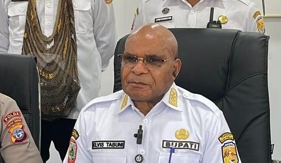 Pasca-Insiden Pembakaran Kantor, Bupati Elvis Tabuni: Gubernur Papua Tengah Akan Berkunjung ke Ilaga