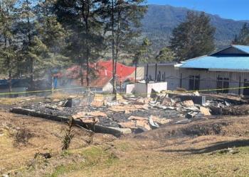 Insiden Pembakaran Kantor Di Puncak, Polisi Mulai Olah TKP Kumpulkan Bukti dari 10 Kantor Pemerintahan