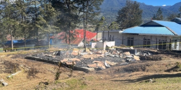 Insiden Pembakaran Kantor Di Puncak, Polisi Mulai Olah TKP Kumpulkan Bukti dari 10 Kantor Pemerintahan