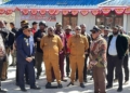 Tiba di Ilaga, Gubernur dan Wakil Gubernur Papua Tengah Tinjau Langsung Kantor Pemerintahan yang Dibakar