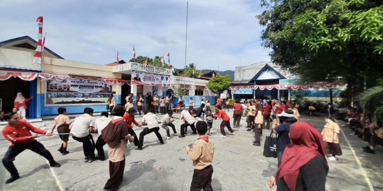 SLB Negeri 1 Jayapura Meriahkan Hari Pramuka ke-65 dengan Beragam Lomba