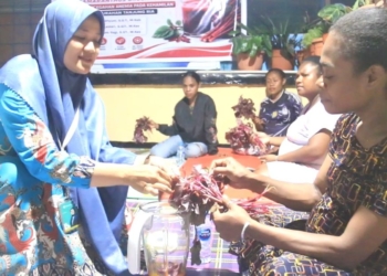 Poltekkes Jayapura Edukasi Ibu Hamil Cegah Anemia dengan Jus Bayam Merah