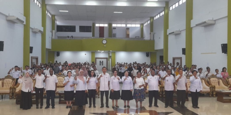 Pengelola Perpustakaan di Kota Jayapura Ikuti Bimtek Literasi Informasi