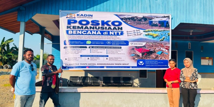 KADIN Papua Tengah Galang Bantuan untuk Korban Bencana NTT, Target 1 Kontainer Bantuan