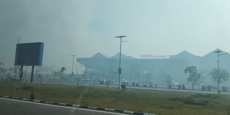 Nabire Berselimut Asap, BPBD Papua Tengah Akui Tak Mampu Jangkau Semua Titik Kebakaran