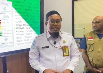 BMKG Ungkap 246 Titik Panas Terdeteksi di Nabire, Warga Diminta Waspadai Karhutla