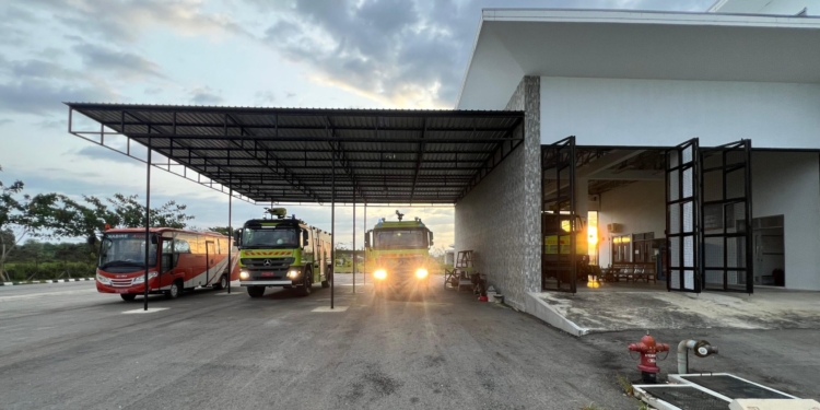 Bandara Nabire siagakan tiga mobil pemadam antisipasi kebakaran