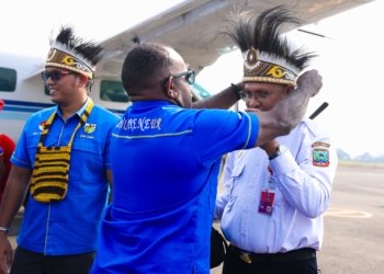 Gubernur MEPA minta KNPI jadi mitra kritis Pemerintah Papua Tengah