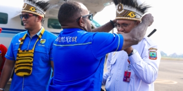 Gubernur MEPA minta KNPI jadi mitra kritis Pemerintah Papua Tengah