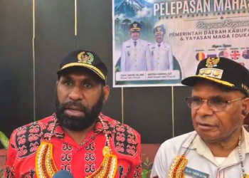 Puncak Cerdas Kirim 15 Mahasiswa, Thomas Tabuni: Investasi Masa Depan Ada pada SDM
