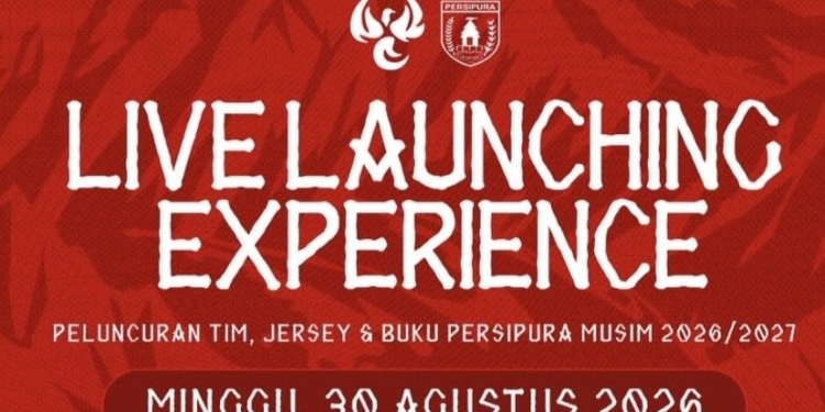 Launching Persipura Digelar di Enam Kota, Catat Ini Lokasi dan Konsep Acaranya