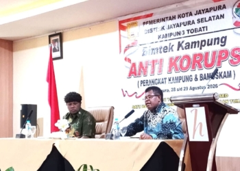 Kampung Tobati Didorong Jadi Kampung Antikorupsi di Kota Jayapura