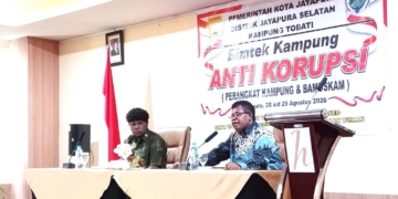 Kampung Tobati Didorong Jadi Kampung Antikorupsi di Kota Jayapura