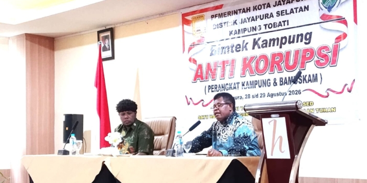 Kampung Tobati Didorong Jadi Kampung Antikorupsi di Kota Jayapura