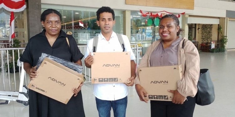 Mahasiswa Papua Tengah apresiasi bantuan laptop dari Gubernur MEPA