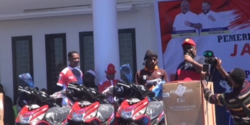 Jalan Santai HUT ke-81 RI di Lanny Jaya, Bupati Aletinus Yigibalom Tekankan Persatuan dan Kebersamaan