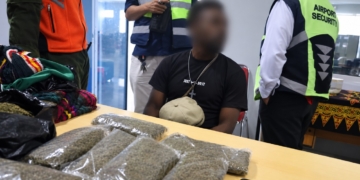 Nyaris Lolos, Avsec Bandara Sentani Gagalkan Penyelundupan Hampir 1 Kilogram Ganja ke Dekai