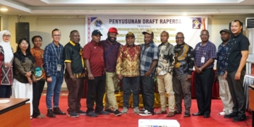 DPRK Jayawijaya  Susun Draft Tiga Raperda Strategis Bersama Kemenkum RI Wilayah Papua