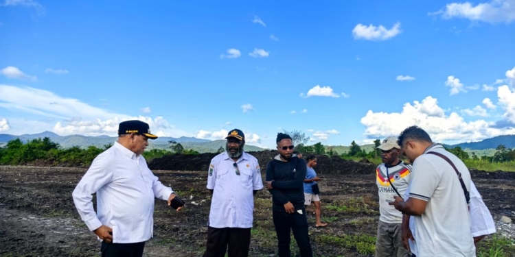 Pemkab Yalimo Bangun Lapangan Sepak Bola Berstandar, Ditargetkan Rampung 2028