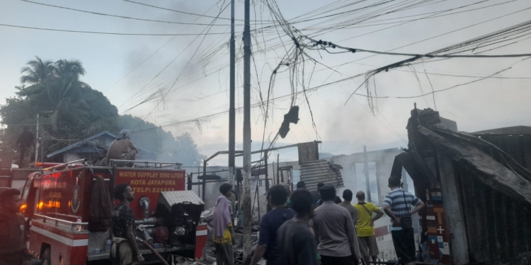 Tujuh Rumah di Dok 9 Tanjungria Ludes Terbakar, Tujuh KK Terdampak