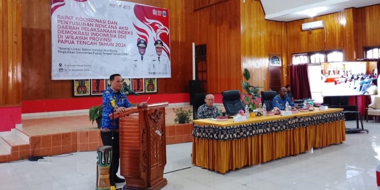 Pemprov Papua Tengah Dorong Penguatan Kualitas Demokrasi Daerah