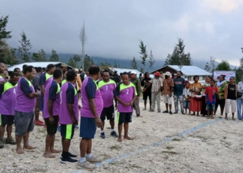Sambut HUT Pekabaran Injil ke-63, GJRP Abenaho Gelar Pertandingan Olahraga