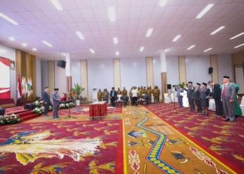 Gubernur Papua Tengah Lantik Lima Pejabat Eselon II