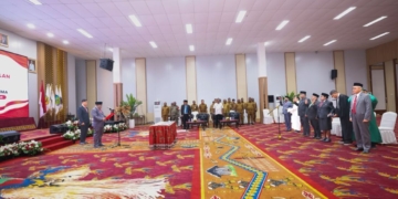 Gubernur Papua Tengah Lantik Lima Pejabat Eselon II