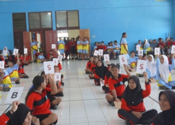 Jelang HUT ke-63, SMPN 1 Jayapura Gelar Beragam Perlombaan
