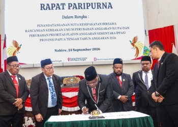 APBD Perubahan 2026, Belanja Papua Tengah Tembus 4,18 Triliun
