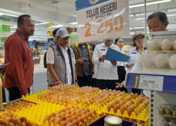 TPID Kota Jayapura Sidak Pasar, Stok Bapok Aman Harga Stabil