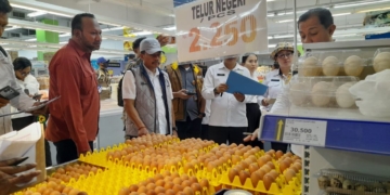 TPID Kota Jayapura Sidak Pasar, Stok Bapok Aman Harga Stabil
