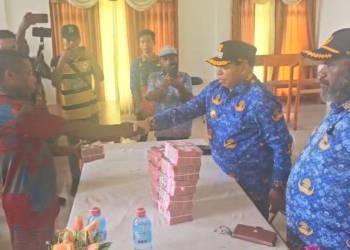 Bupati Yalimo Tuntaskan Ganti Rugi Tanaman RSUD Er Dabi Senilai Rp1 Miliar