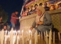 Solidaritas Jurnalis Jayapura Nyalakan 1.000 Lilin untuk 5 Rekan yang Hilang di Selat Sunda