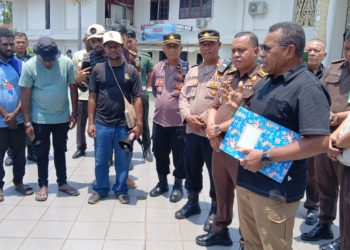 Datangi Kejati Papua, Aliansi Pemuda dan Masyarakat Sampaikan Sejumlah Aspirasi