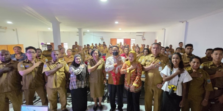 Pengelola Layanan Kepegawaian Apresiasi BKPSDM Papua Tengah Gelar Bimtek Program Microsoft Office