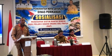 Pelaku Usaha Perikanan Dibekali Sistem Rantai Dingin, Wawali Jayapura: Pengawetan Harus Gunakan Cara yang Halal