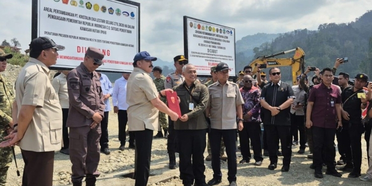 Pemerintah Cabut Izin Tambang PT Kristalin di Nabire, 3.500 Hektare Dikuasai Negara