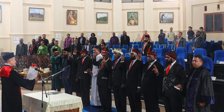 Ketua DPRK Jayawijaya Tekankan Peran Anggota DPRK dalam Mengawal Otsus dan Memperjuangkan Hak Masyarakat Asli Papua