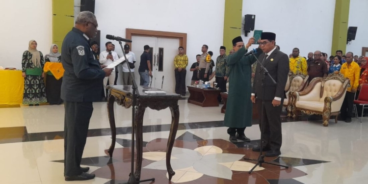 Muchlis Karim Dilantik sebagai Pj Sekda Kota Jayapura, Lelang Jabatan Definitif Desember 2026