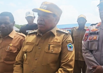 Bupati Yalimo Tinjau Pembangunan Kantor Dinas, Target Ubah Wajah Ibu Kota Elelim