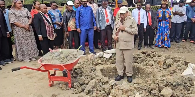 Bupati Yalimo Bersama Pemprov Papua Pegunungan Dukung Pembangunan Gereja GJRP Kapernaum Willag, Ditargetkan Rampung 2027